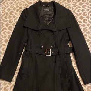 Guess Belted Dress Coat